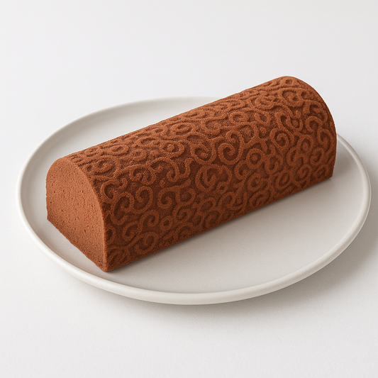 Chocolate & Hazelnut Praline Bûche (log)